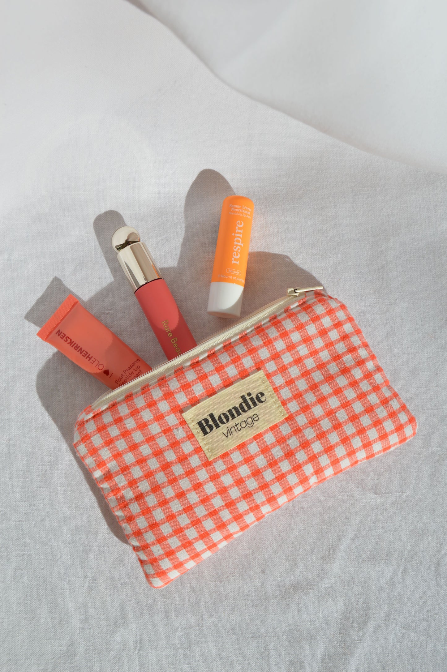 Mini vichy orange