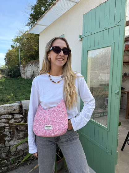 Sac crossbody fleurie
