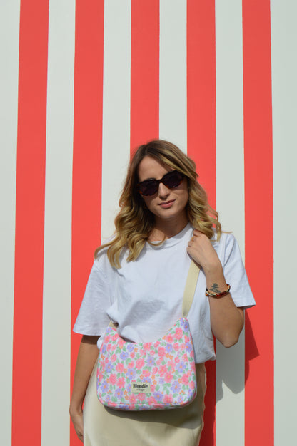 Sac crossbody fleurie