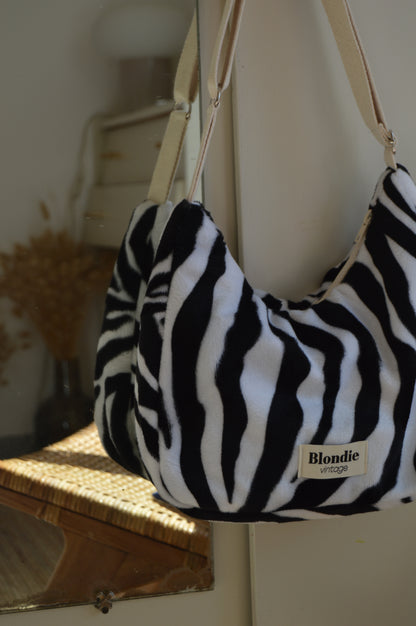 Sac crossbody zèbre