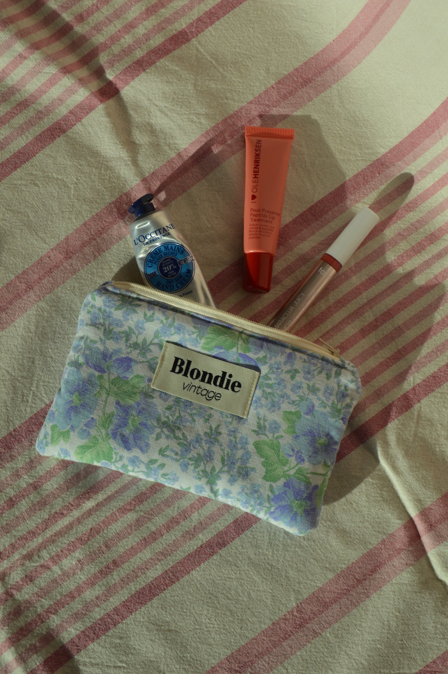Mini pochette, portefeuille, fabriqué à partir de taie de tissus vintage mode durable mode responsable fabriqué à la main 