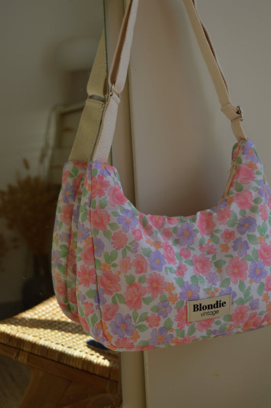 Sac crossbody fleurie