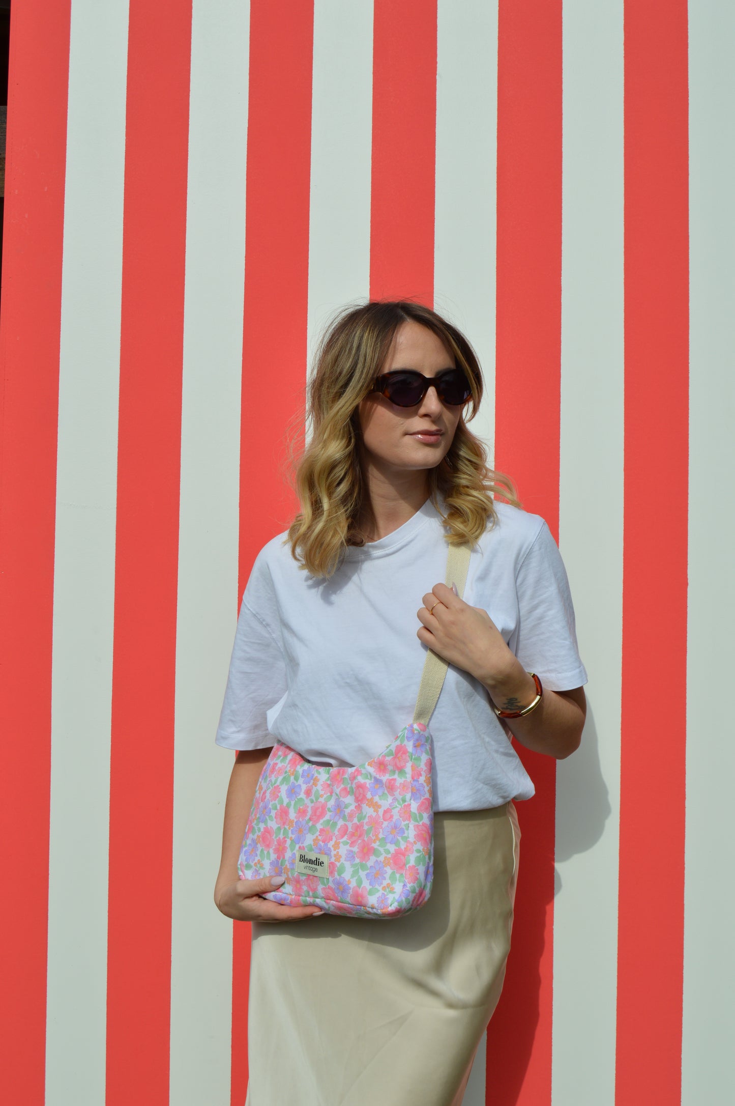 Sac crossbody fleurie