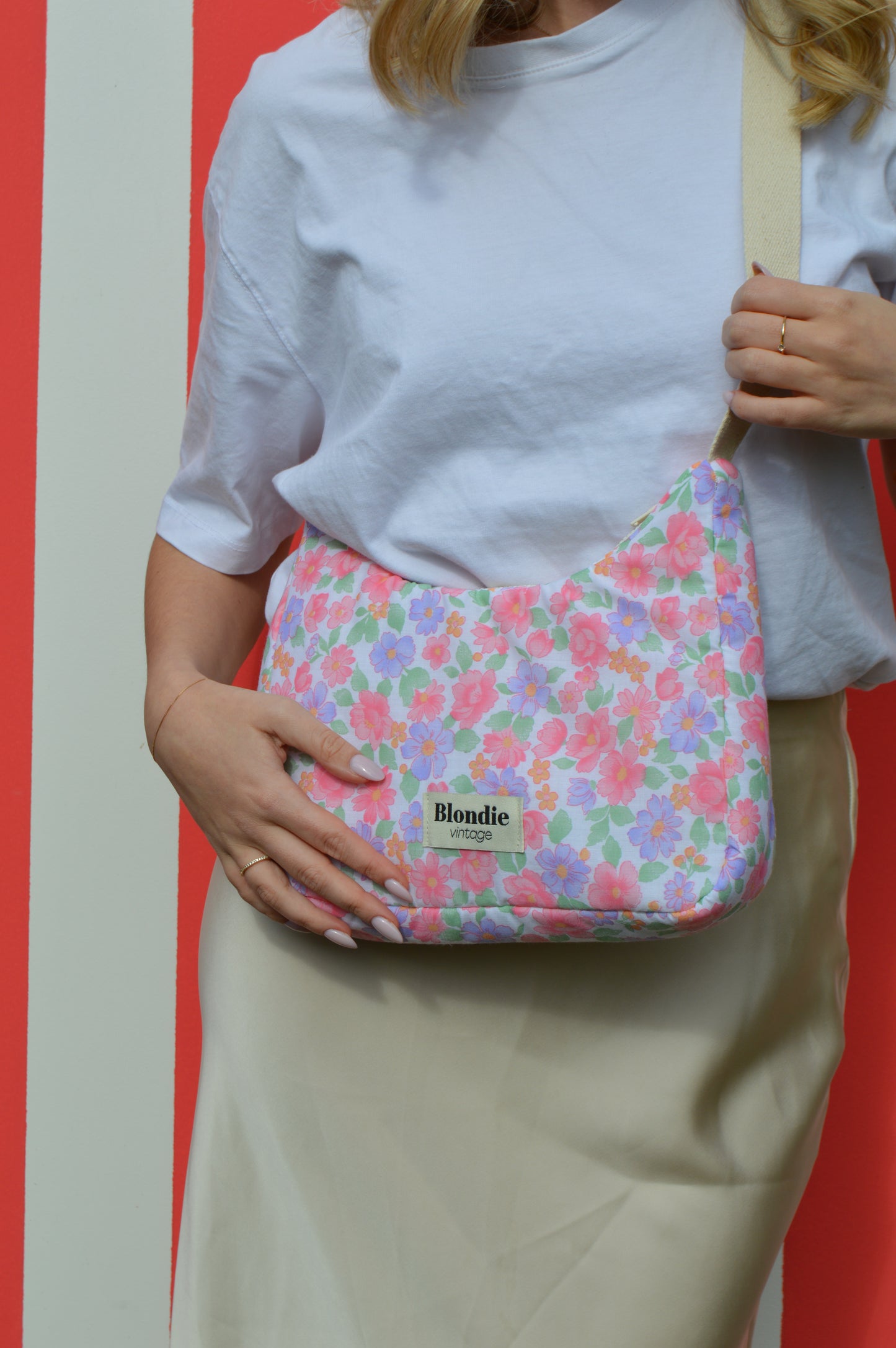 Sac crossbody fleurie