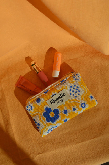 Mini pochette à fleurs vintage