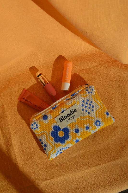 Mini pochette à fleurs vintage
