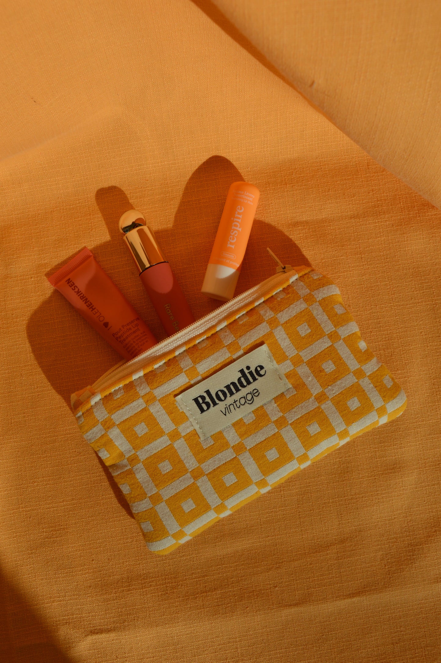 Mini pochette damier vintage