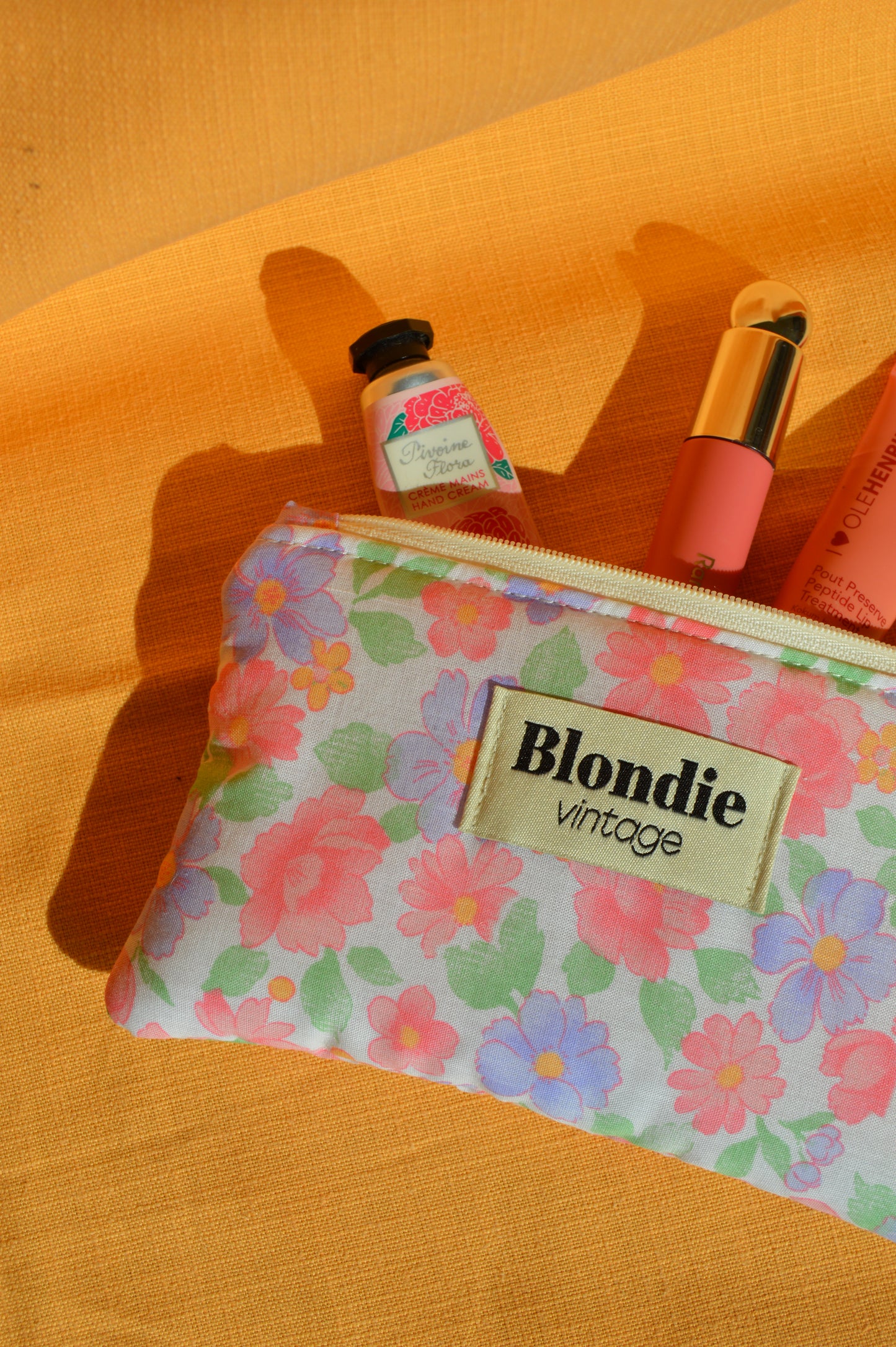Mini pochette fleurie
